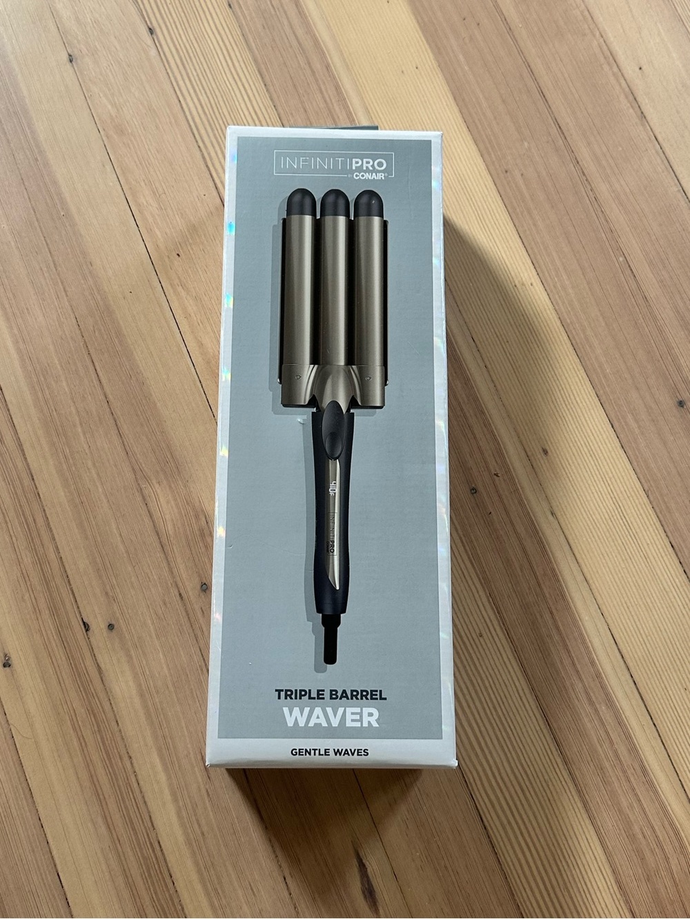 Infiniti Pro Triple Barrel Waver in Gold & Black